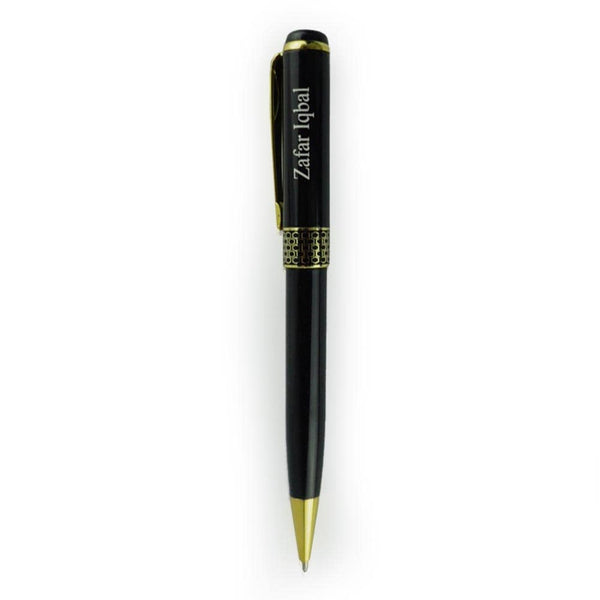 Honey Comb Metal Pen Name Engraved