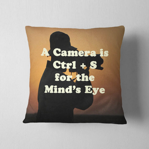 Camera Minds Eye Cushion
