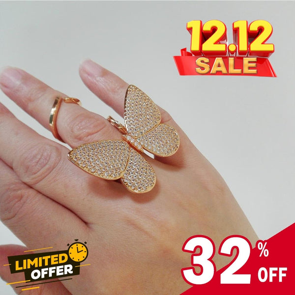 Butterfly Moving Ring
