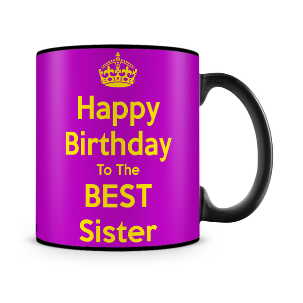 Happy Birthday Best Sister Mug