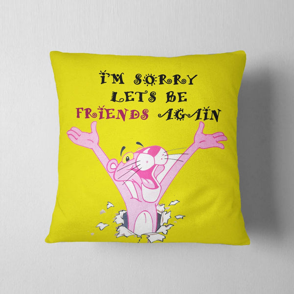 Sorry Pink Panther Cushion