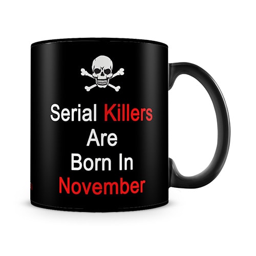 November Serial Killers Mug