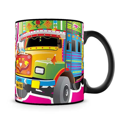 Yellow Truck Mug