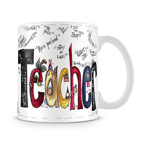 Teacher Doodle Mug