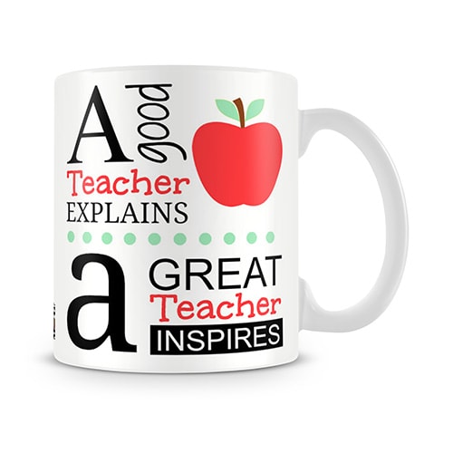 Great Teacher Inspires Mug