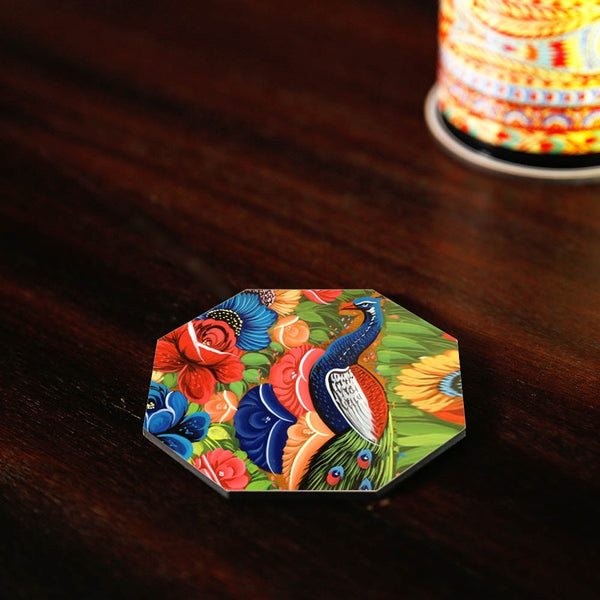 Peacock Coaster