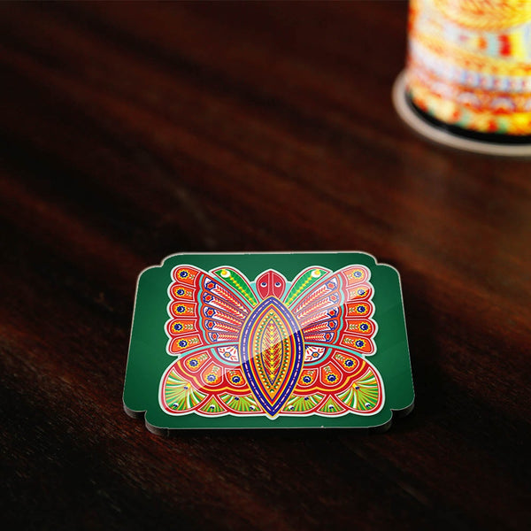 Butterfly Art Coaster