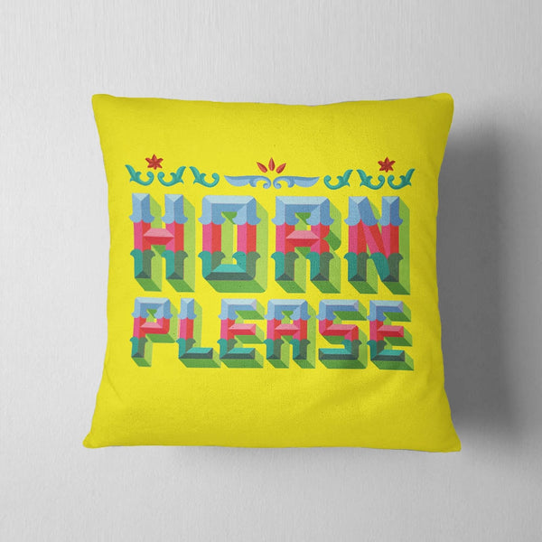 Horn Please Cushion