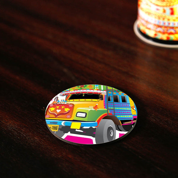 Yellow Truck Coaster