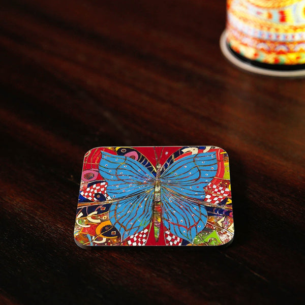 Butterfly Art Coaster