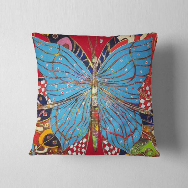 Butterfly Art Cushion