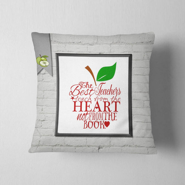 Teach From Heart Cushion