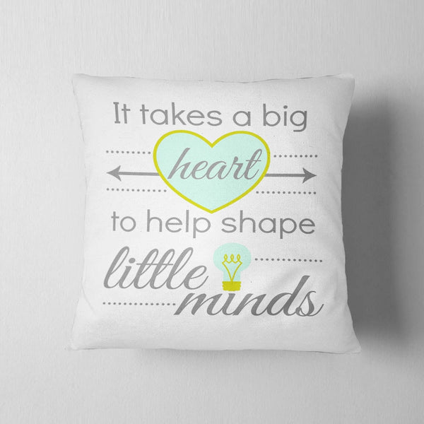 Big Heart Teacher Cushion