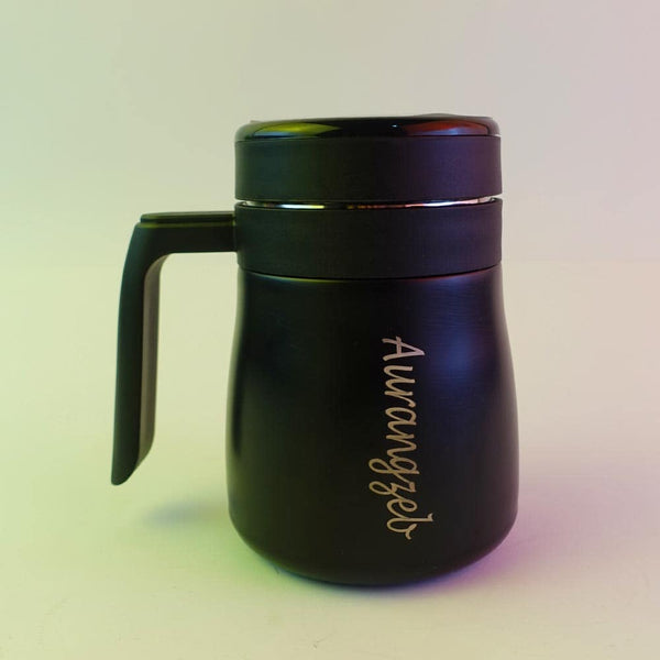 Temperature Display Travel Mug With Lid Stainless Steel | 350ml