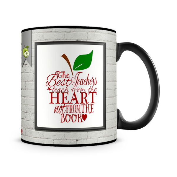 Teach From Heart Mug