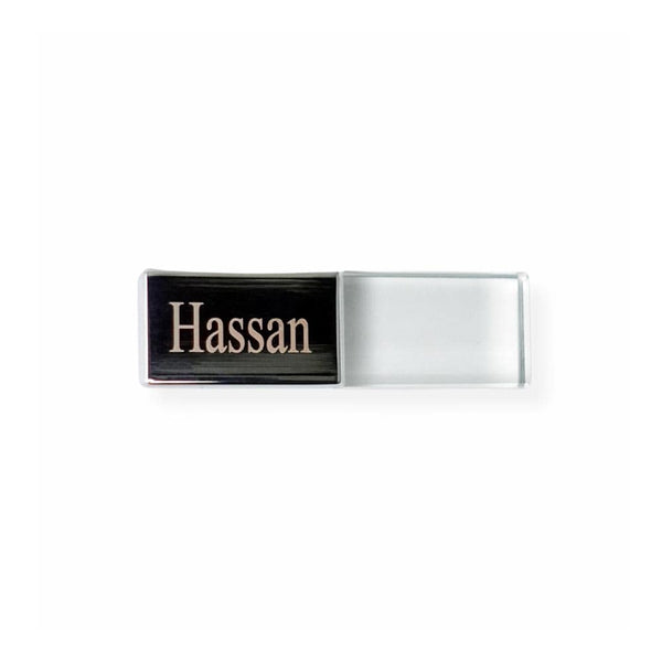 LED Light Crystal USB Name Engraved