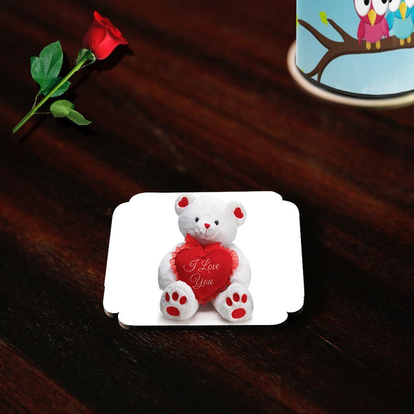 Happy Valentine’s Bear Coasters