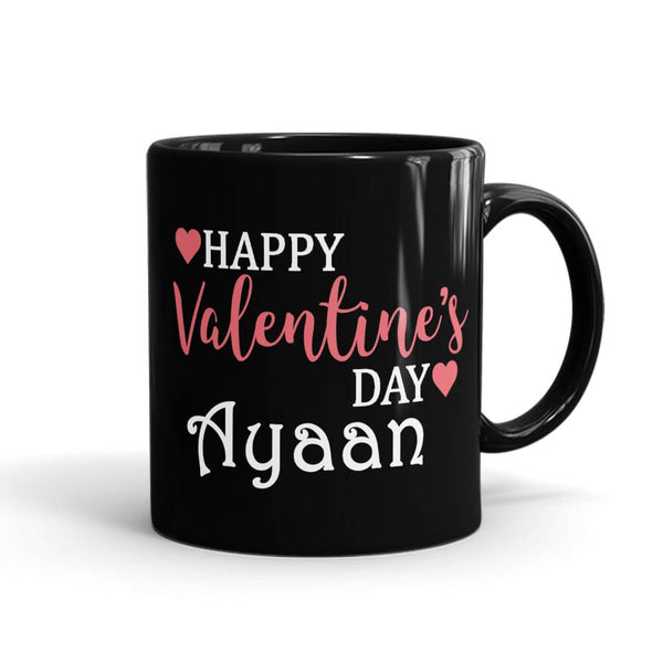 Happy Valentine's Day Name Mug