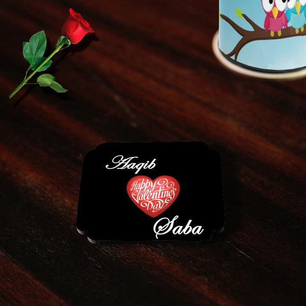 Valentine’s Day Couple Names Coasters