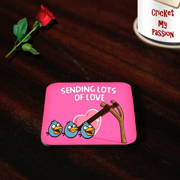 Valentine’s Day Angry Birds Coasters
