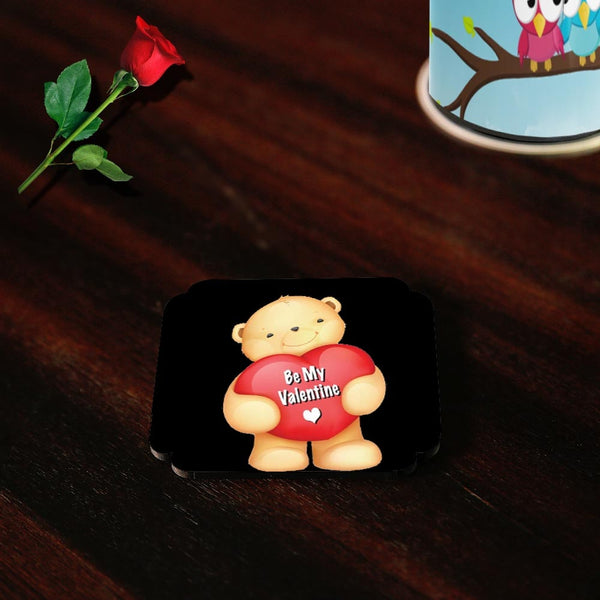 Be My Valentine Bear Coasters