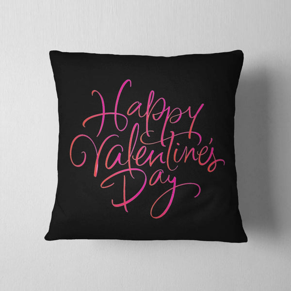 Happy Valentines Artwork Cushion