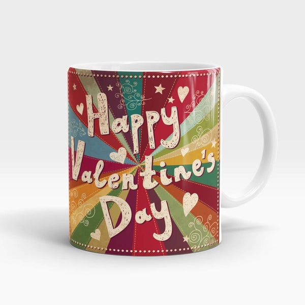 Retro Valentine's Day Mug