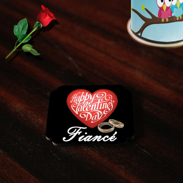 Fiancé Valentine’s Day Coasters