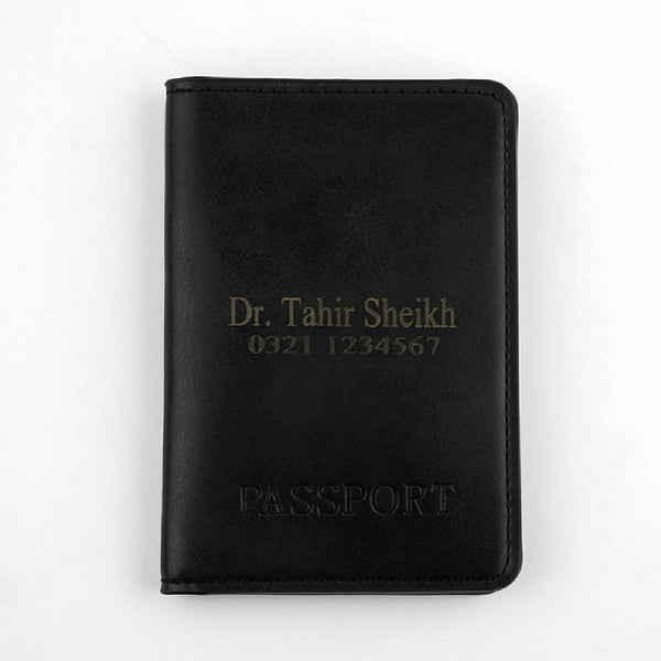 Leather Passport Holder Wallet