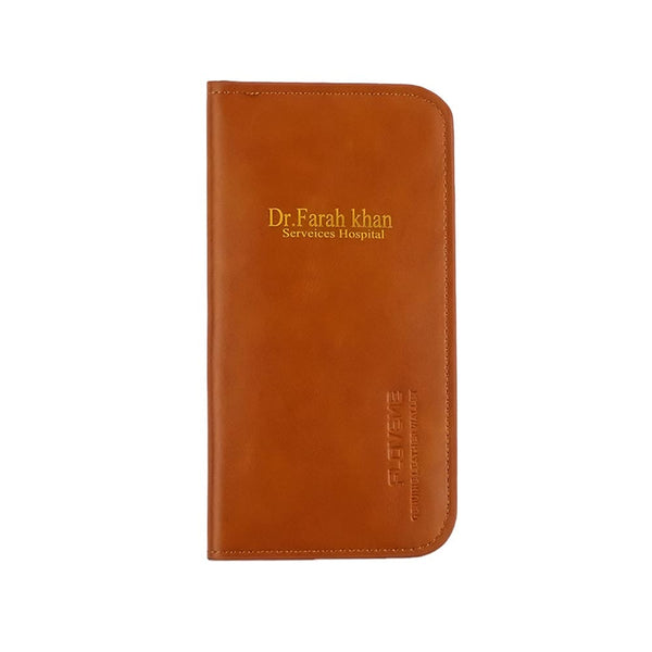 Magnetic Closing Wallet Name Engraved