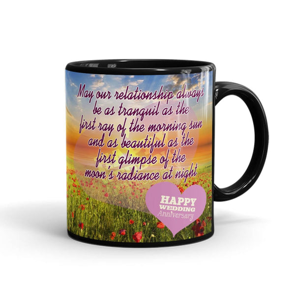 Happy Anniversary Wish Mug