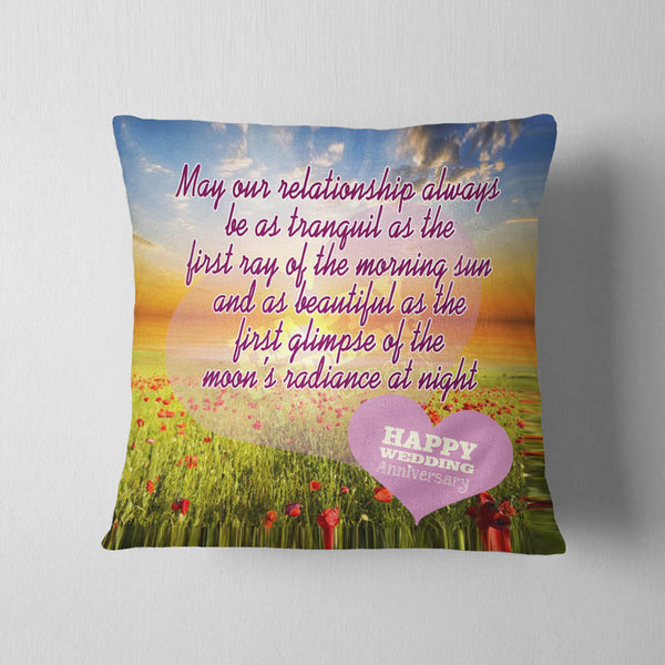 Anniversary Wish Cushion