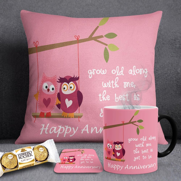 Grow Old Anniversary Gift Deal - Pink