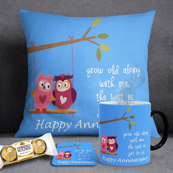 Grow Old Anniversary Gift Deal - Blue