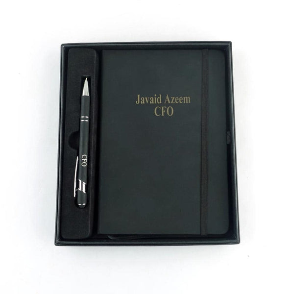 Executive Personalized Gift Box | Premium Diary & Metal Body Pen
