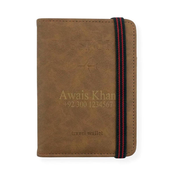 Passport Holder Travel Wallet RFID