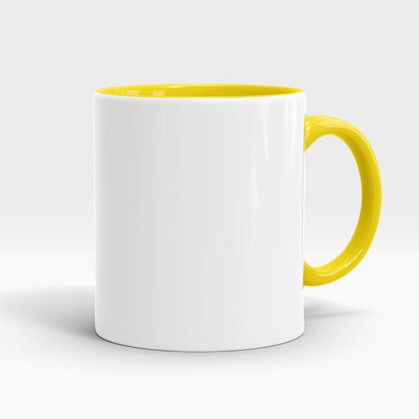 Yellow Handle & Inner Mug - Customized